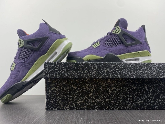 Cheap Husky Jordan Purple WMNS 4 AQ9129-500 Canyon Air 0815